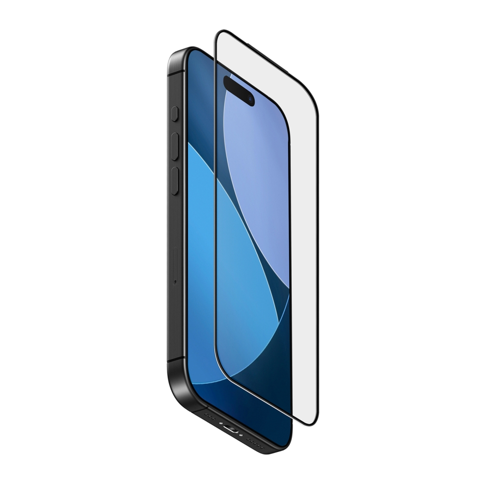 Защитное стекло Uniq OPTIX Vision AR Anti-Dust filter для iPhone Air. Цвет: чёрный