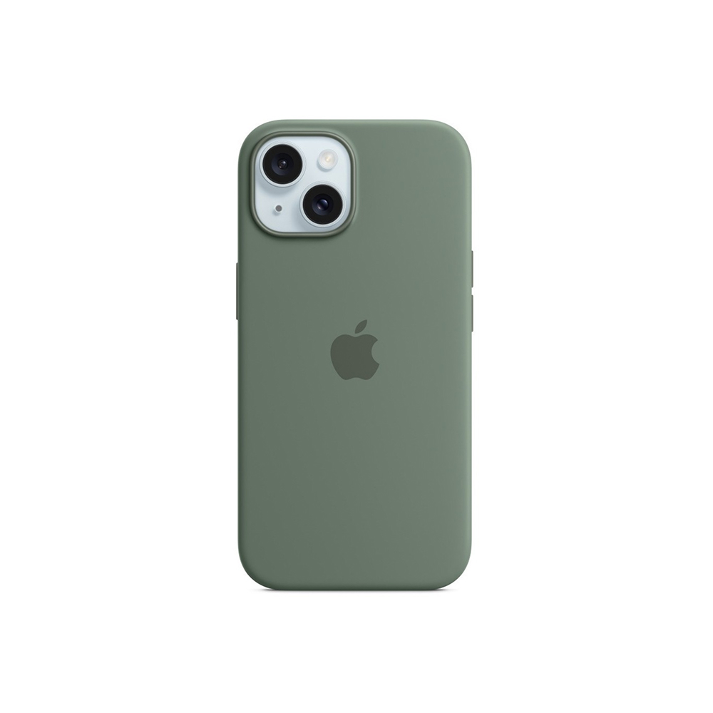 Силиконовый чехол Apple для iPhone 15 Silicone Case with MagSafe - Cypress