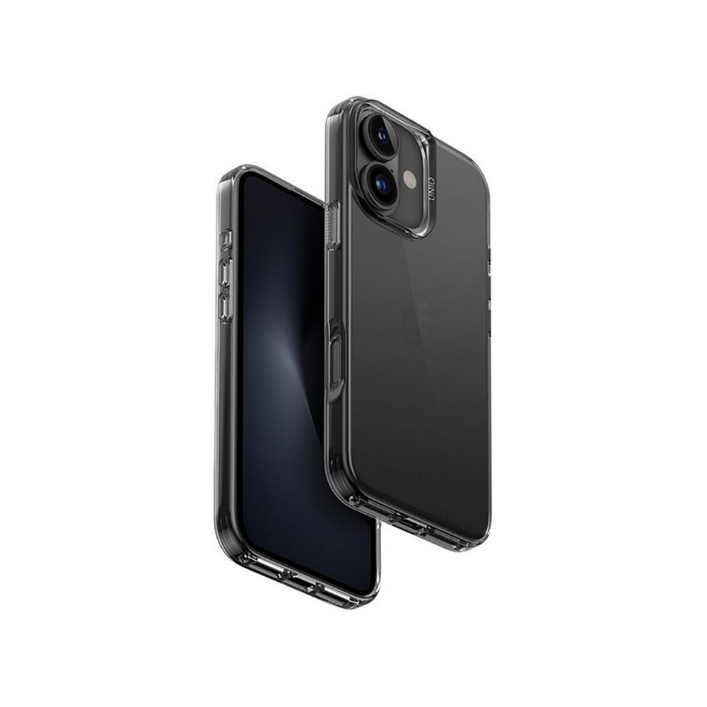 Чехол Uniq Air Fender для iPhone 16. Цвет: серый