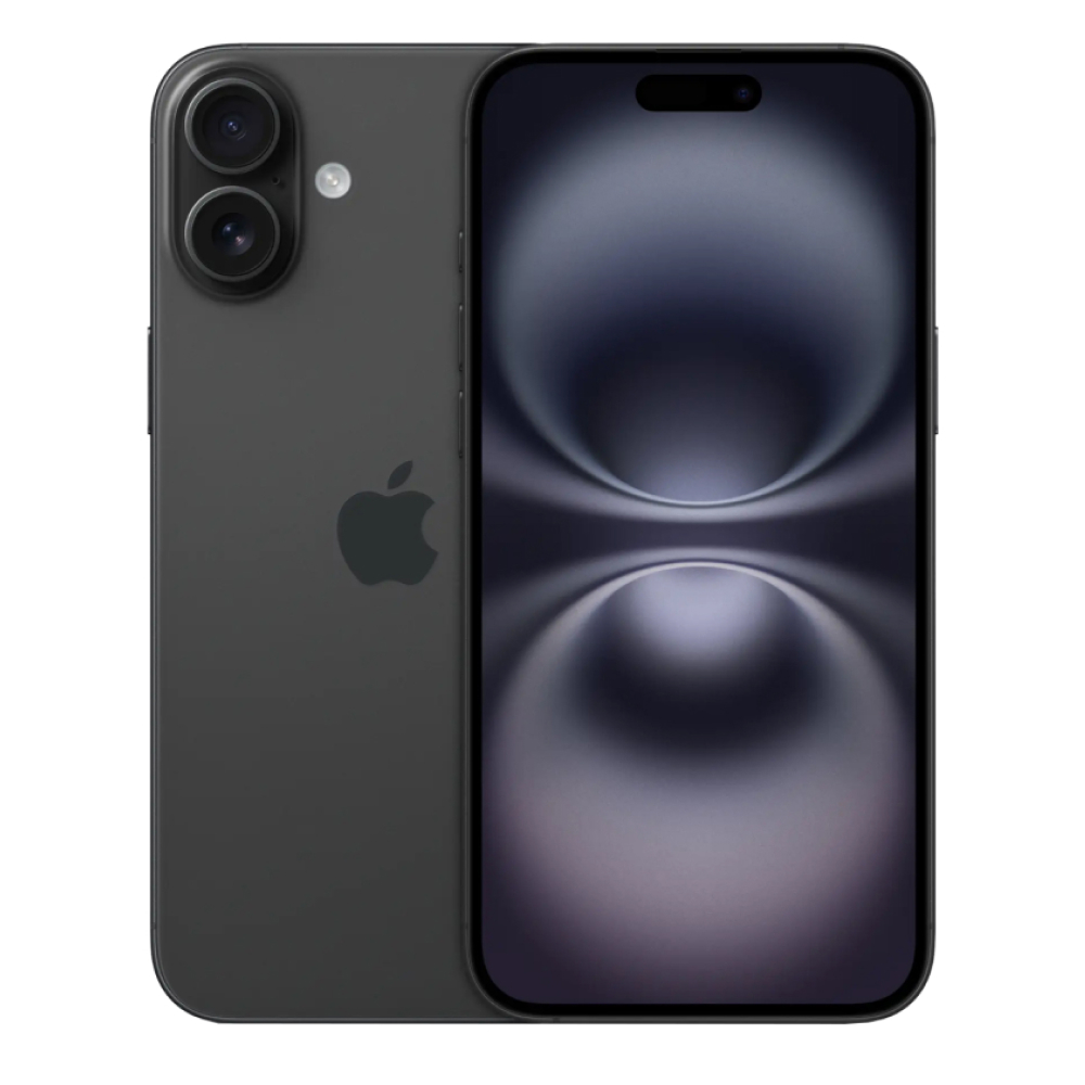 Смартфон Apple iPhone 16 Plus 128 ГБ (nano-SIM + eSIM). Цвет: черный