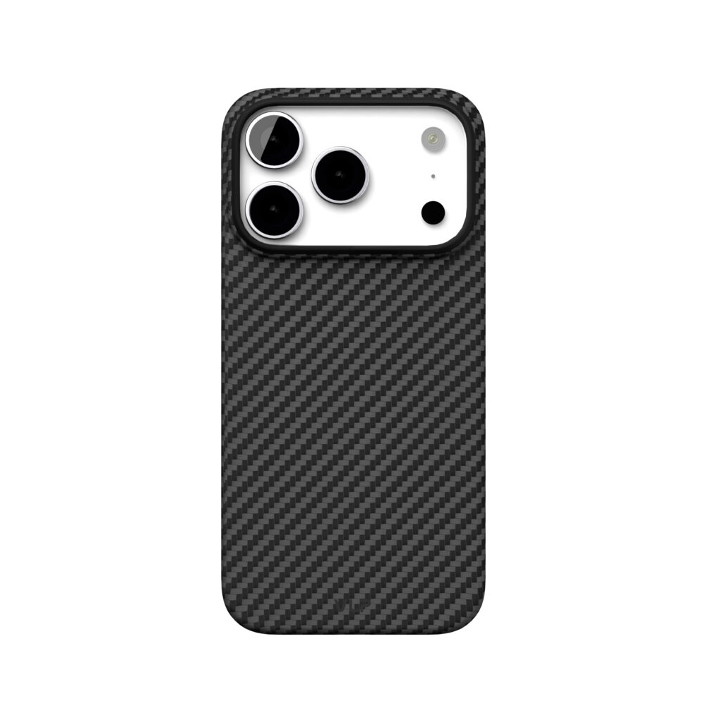 Чехол VLP Kevlar Case с MagSafe для iPhone 17 Pro Max. Цвет: чёрный