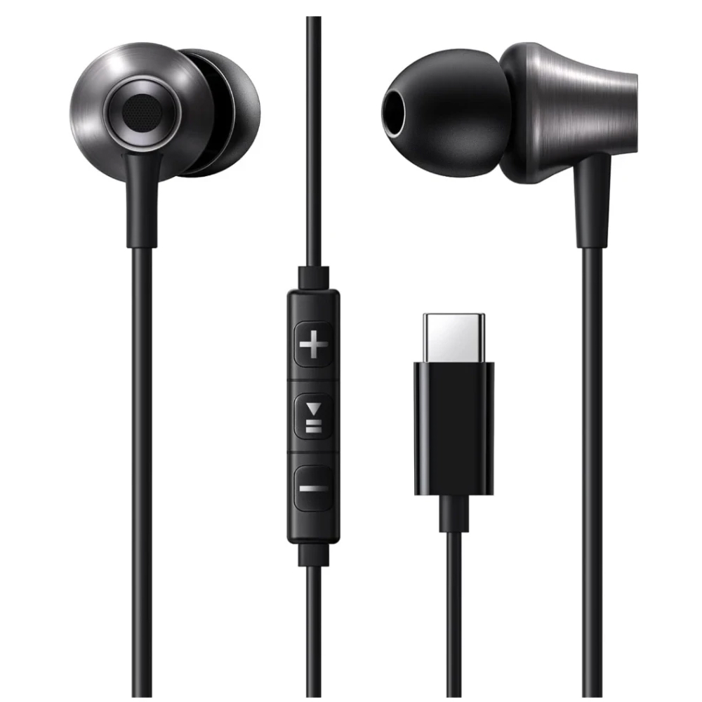 Проводные наушники UGREEN EP105 In-Ear Earphones Type-C. Цвет: черный