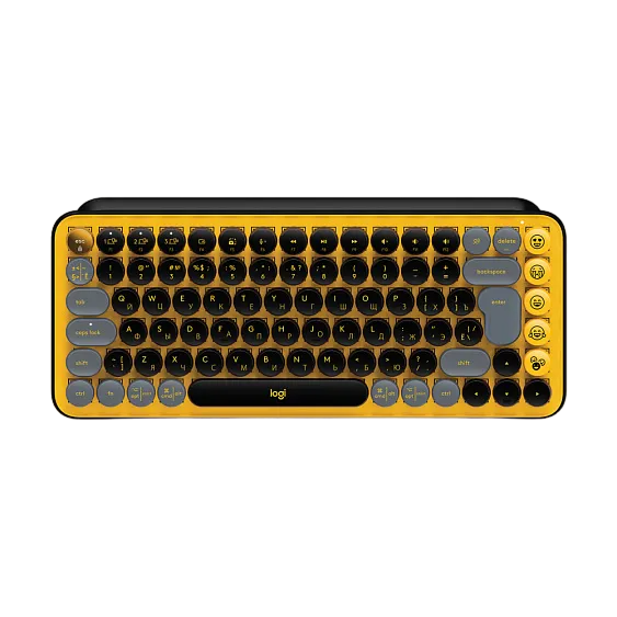 Клавиатура Logitech POP KEYS. Цвет: жёлтый