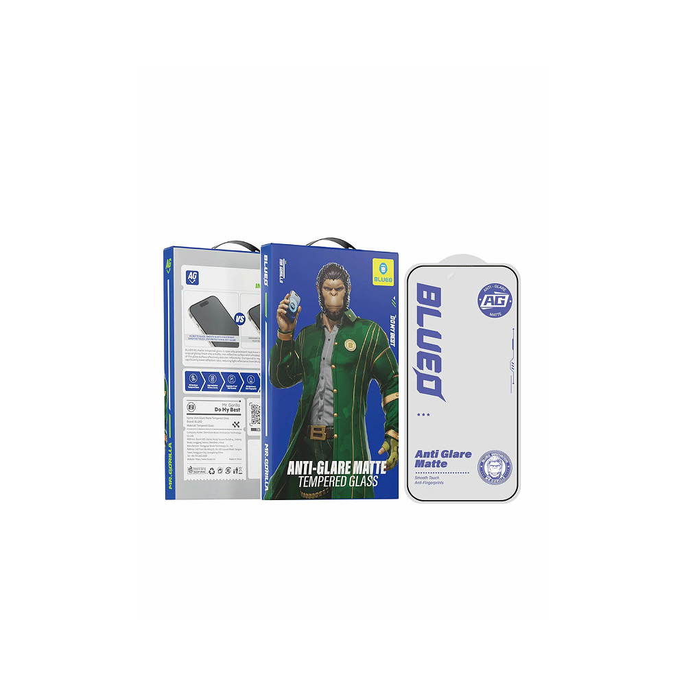 Защитное стекло BlueO Anti-glare Matte Anti-Static для iPhone 17 Pro Max