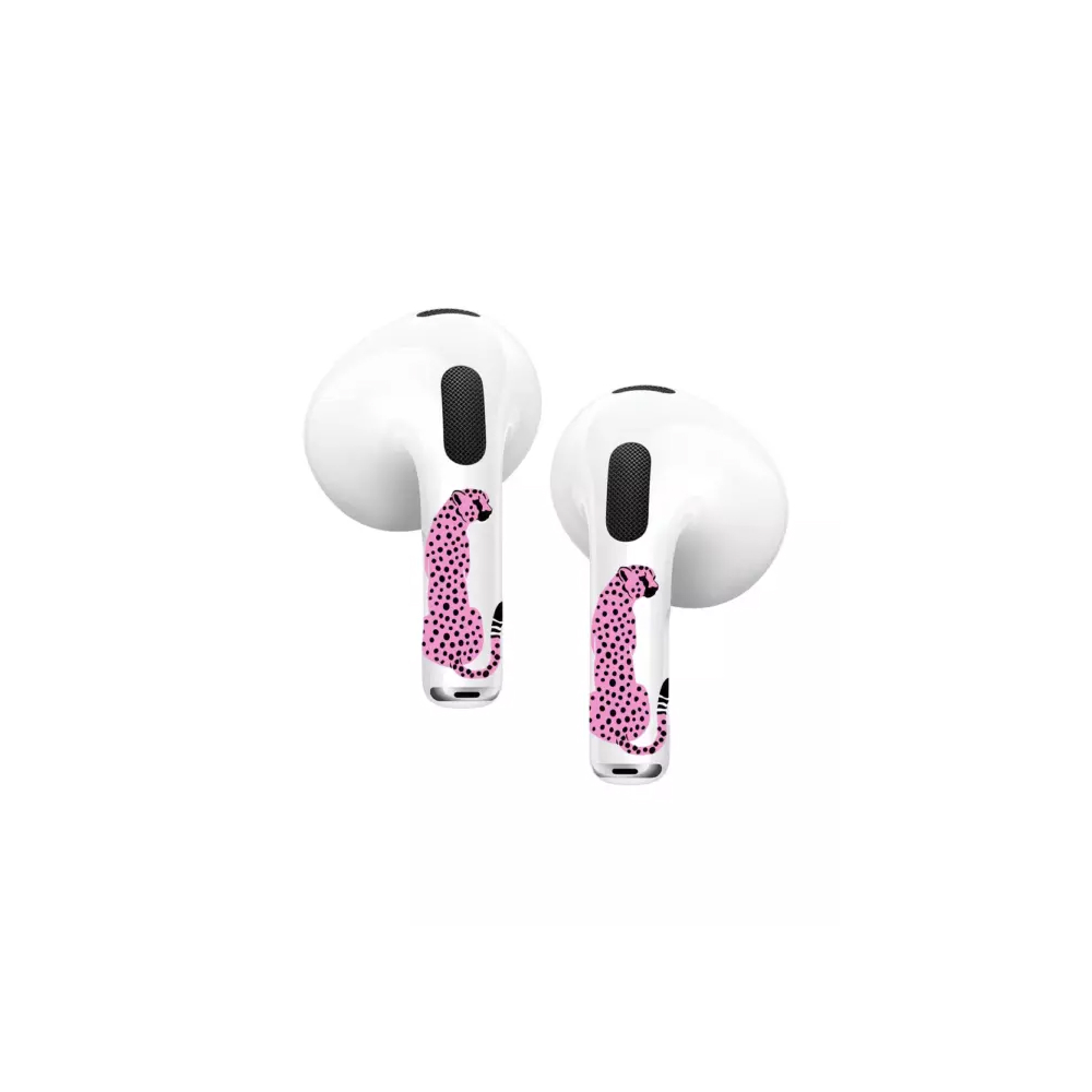 Наклейки VLP Easy Art для AirPods 3, pink cheetah