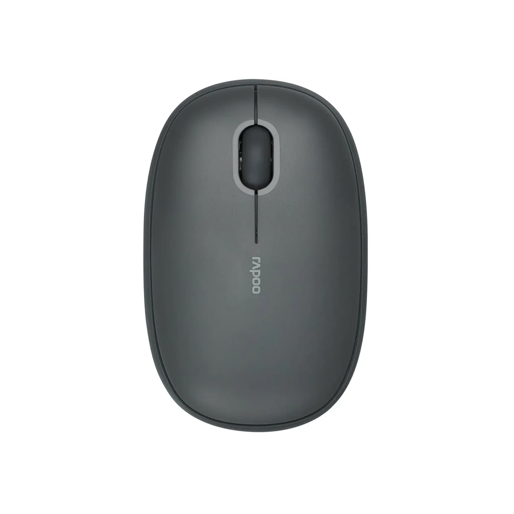 Беспроводная компьютерная мышь RAPOO M650 Цвет: темно-серый
