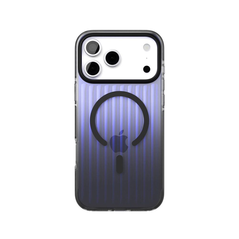 Чехол защитный VLP Pulse Case с MagSafe для iPhone 17 Pro. Цвет: чёрный