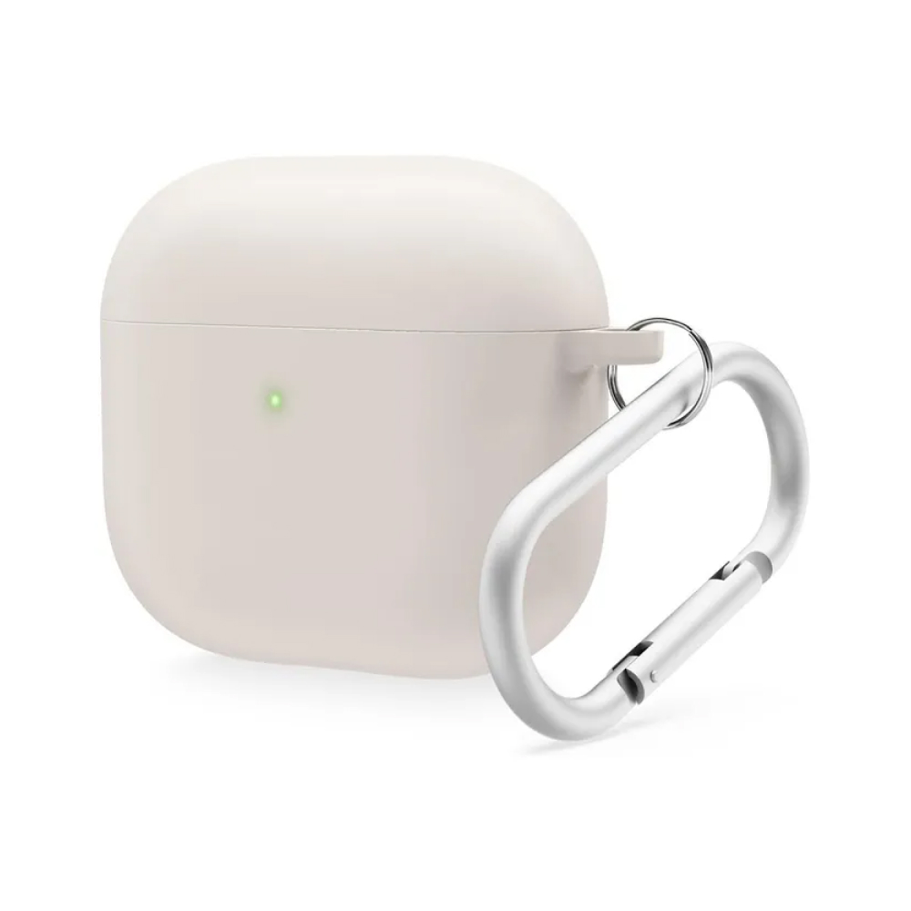 Чехол Elago Liquid Hang case для AirPods 4, силикон. Цвет: серый