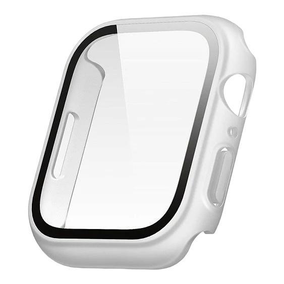 Чехол Elago Clear Shield case+9H glass для Apple Watch 45/44 мм. Цвет: прозрачный