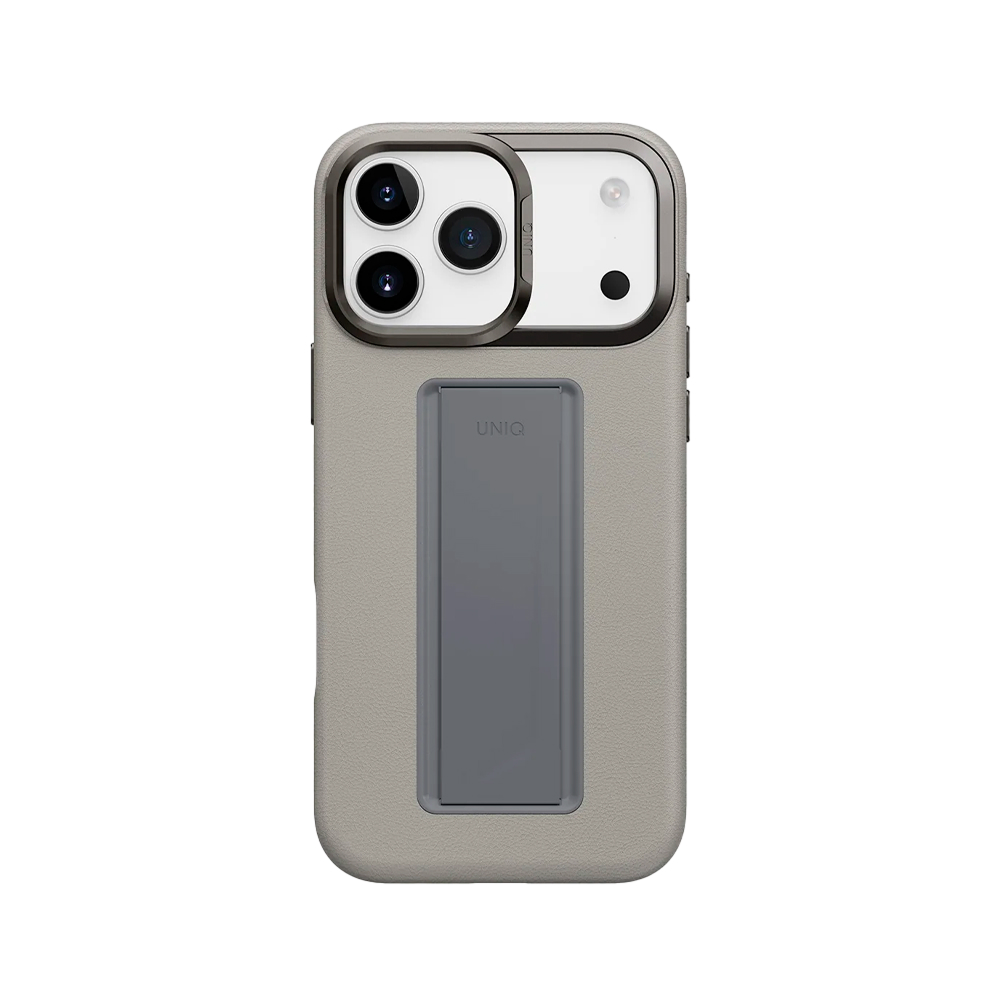 Чехол Uniq Heldro PRO с MagSafe для iPhone 17 Pro Max. Цвет: бежевый