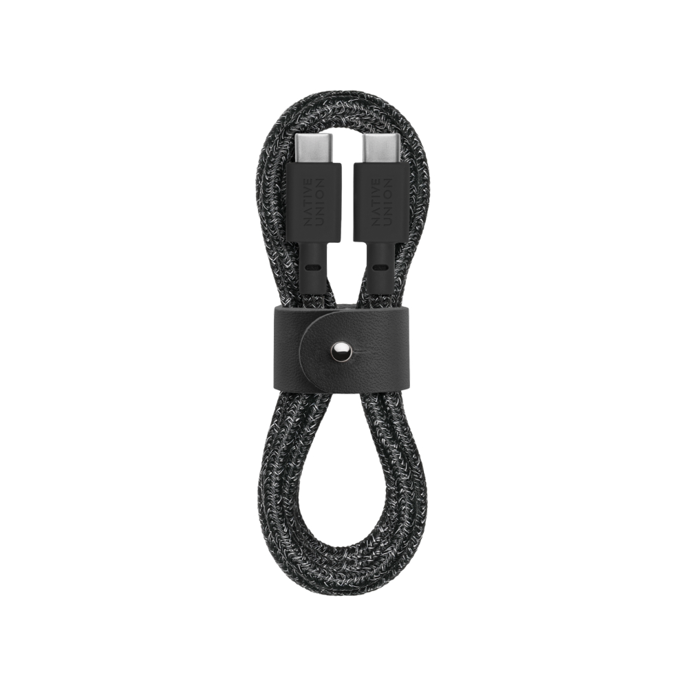 Кабель Native Union USB-C — USB-C, 60W, 1.2 м. Цвет: "Серый космос"