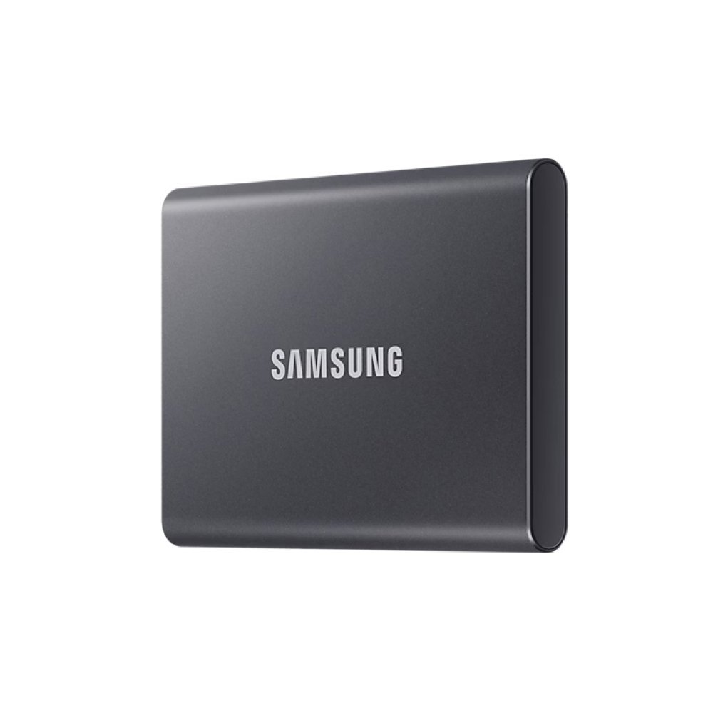 Внешний SSD диск Samsung T7 R1050/W1000 Мб/сек, USB 3.2, 2 Тб. Цвет: серый