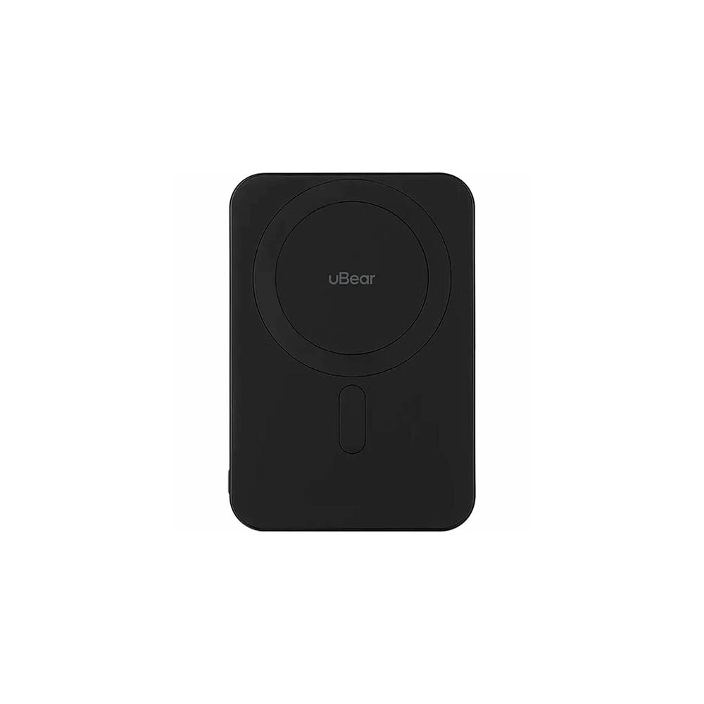 Внешний аккумулятор uBear Slide Magnetic Power bank, 10000mAh, PD 20W. Цвет: чёрный