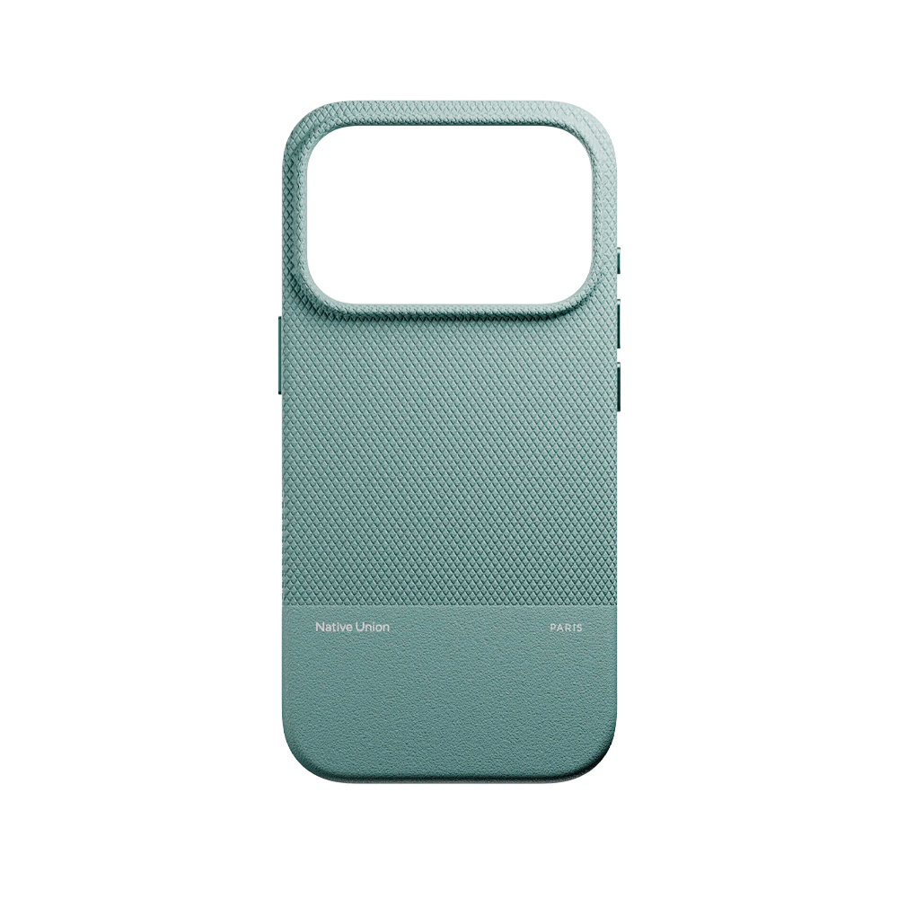 Чехол Native Union (RE)CLASSIC CASE с MagSafe для iPhone 17 Pro. Цвет: сланцево-зелёный