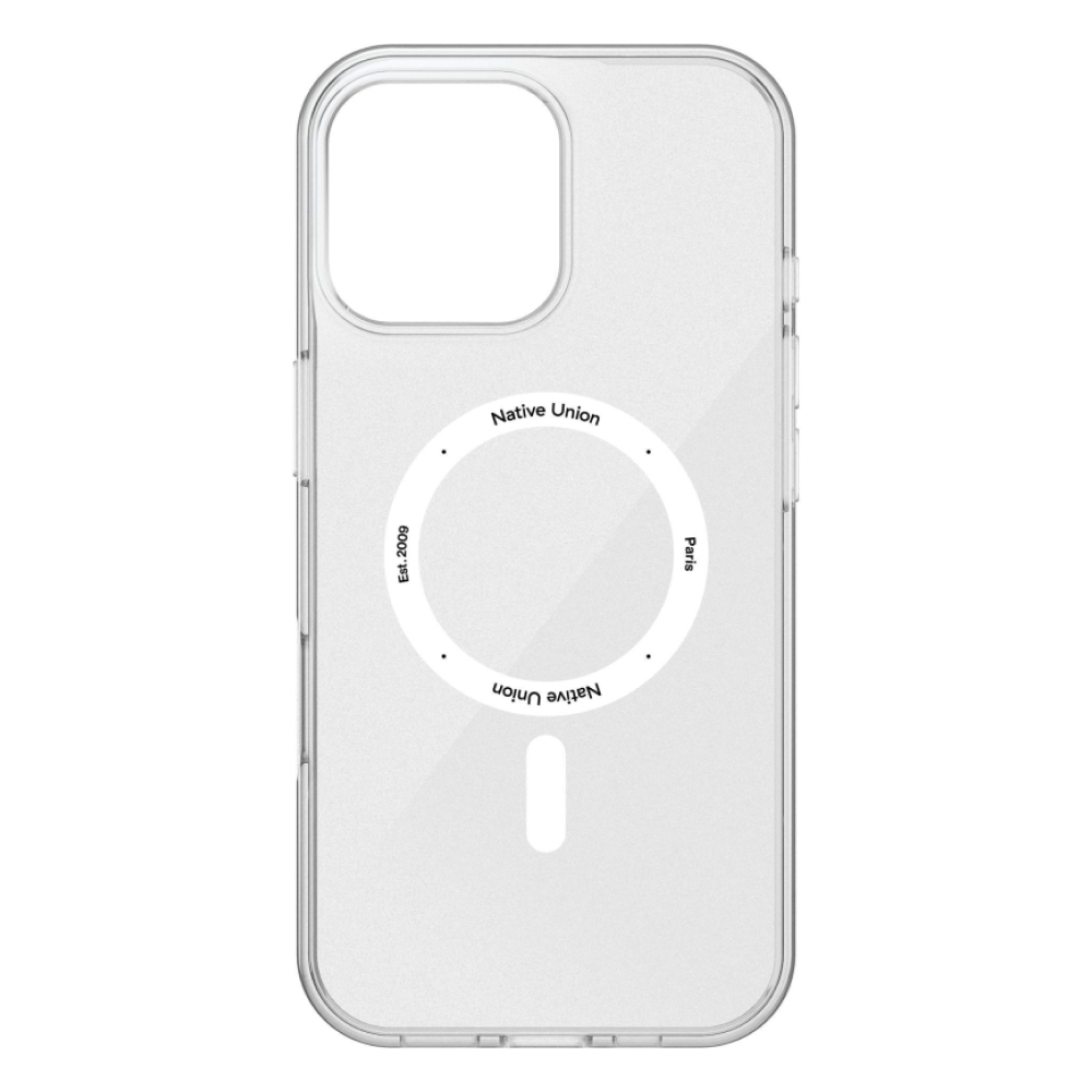Чехол защитный Native Union с MagSafe для iPhone 16 Pro. Цвет: прозрачный
