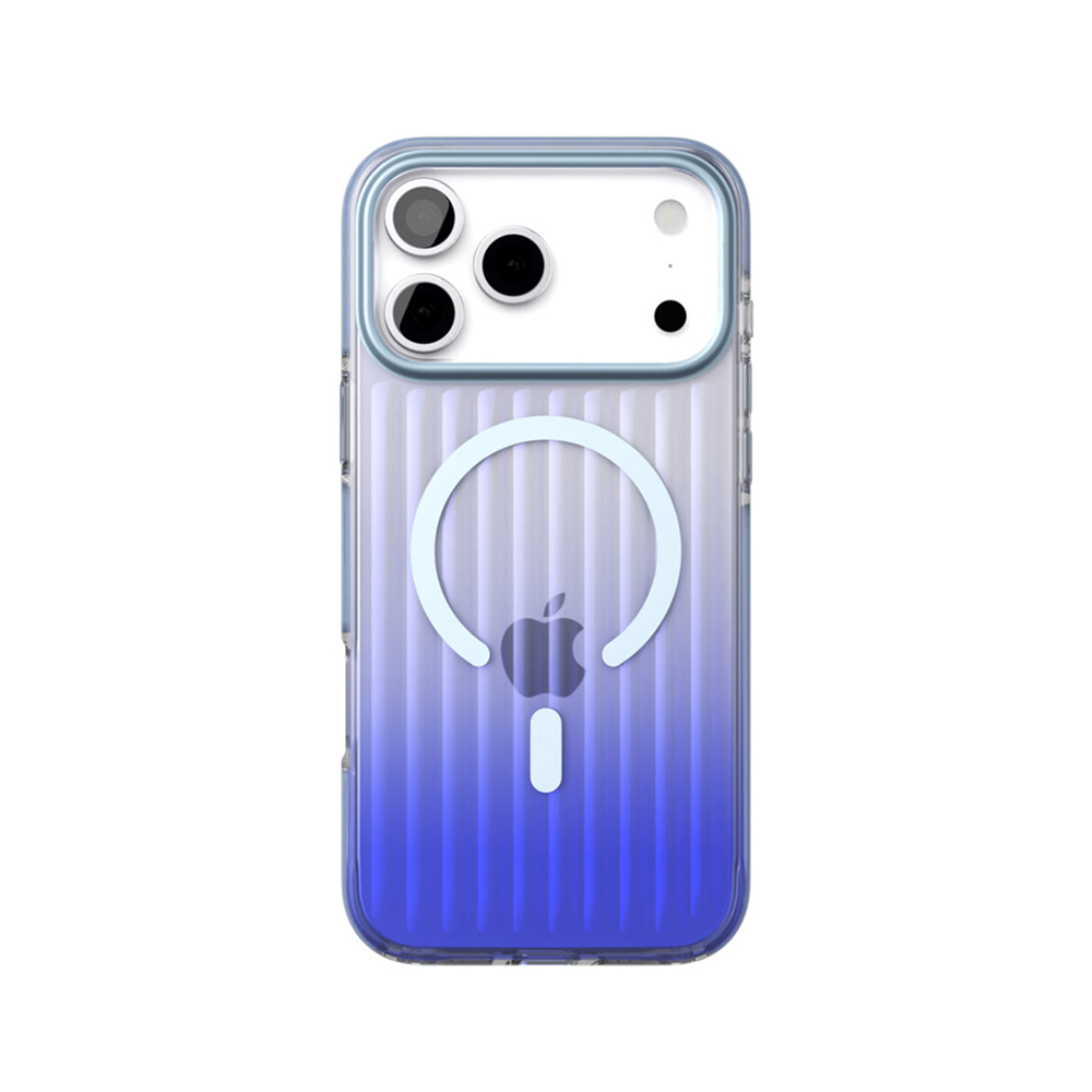Чехол защитный VLP Pulse Case с MagSafe для iPhone 17 Pro. Цвет: синий