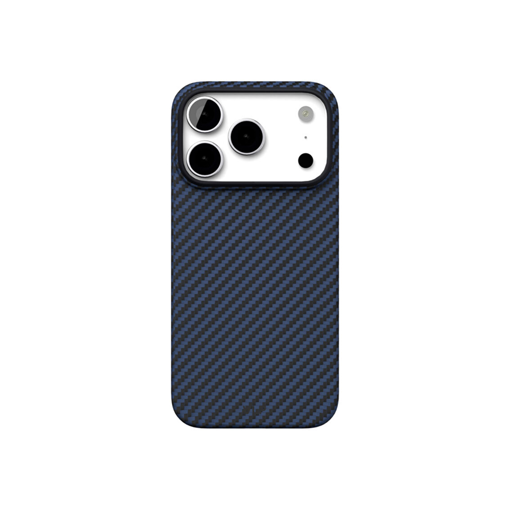 Чехол VLP Kevlar Case с MagSafe для iPhone 17 Pro. Цвет: синий