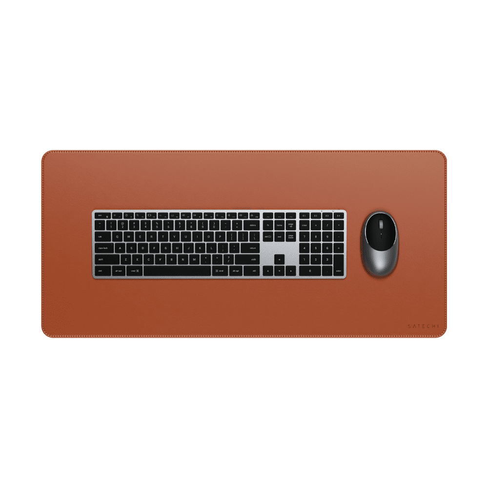 Коврик Satechi Vegan-Leather Premium Desk Mat. Цвет: коричневый