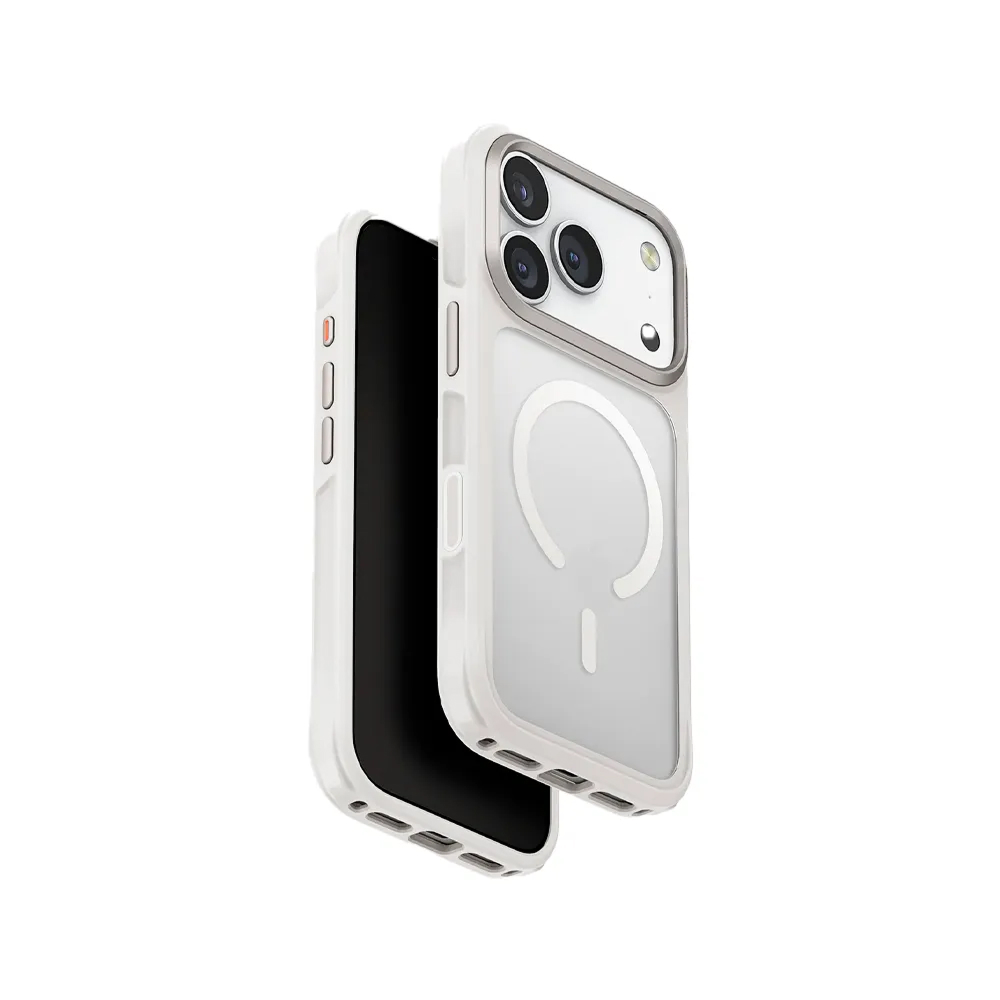 Чехол Uniq Veren с MagSafe для iPhone 17 Pro. Цвет: белый