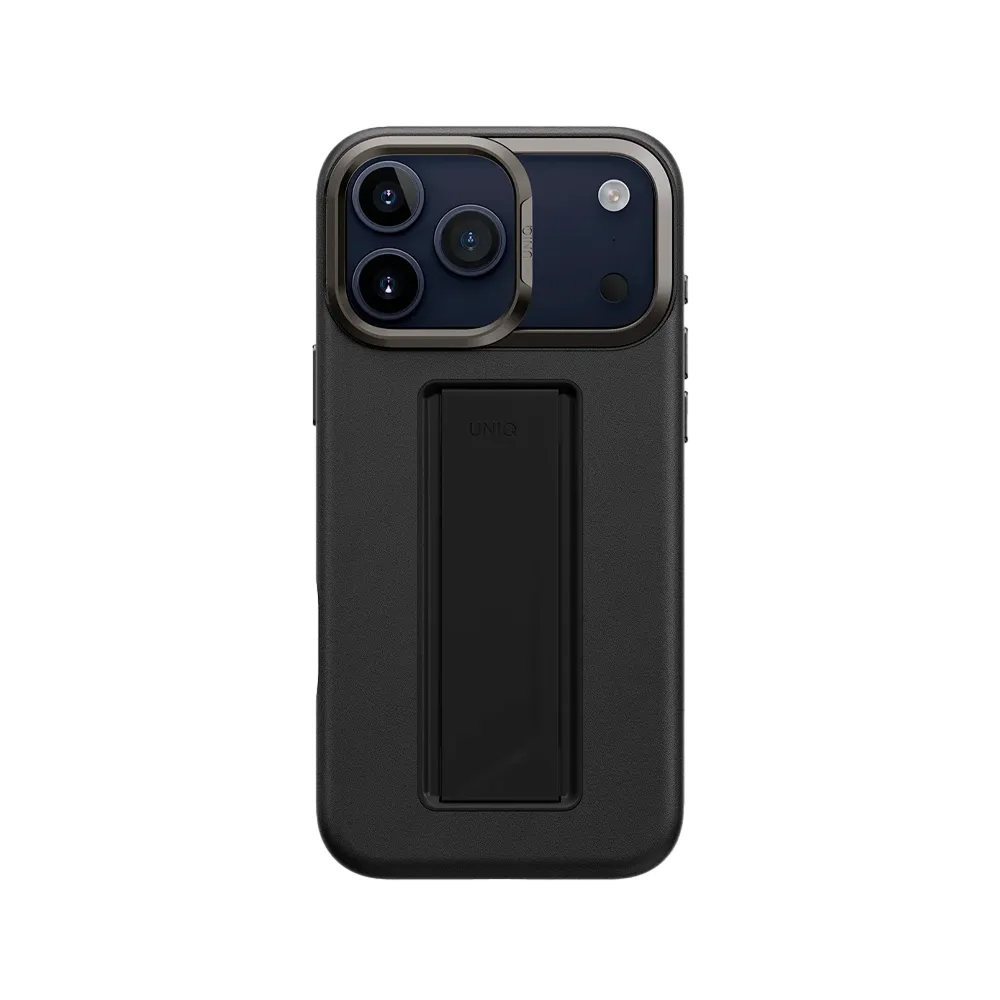 Чехол Uniq Heldro PRO с MagSafe для iPhone 17 Pro Max. Цвет: черный