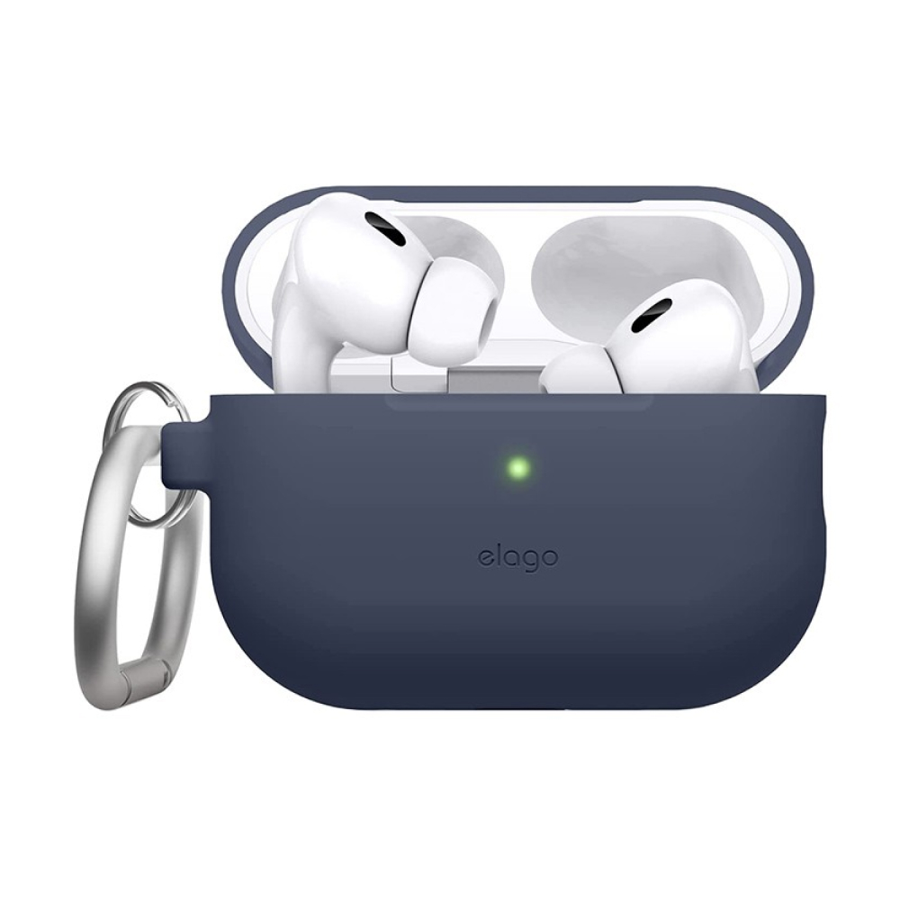 Чехол Elago Silicone Hang Case для AirPods Pro 2 (2022). Цвет: индиго