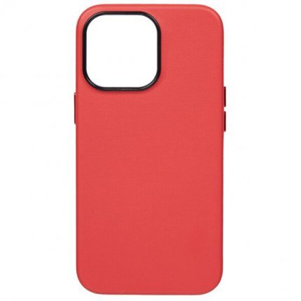Чехол K-DOO Noble Collection Magsafe для iPhone 14 Pro, кожа. Цвет: красный