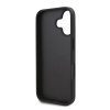 Чехол Lagerfeld Cardslot PU Grained Monogram with Pocket для iPhone 16. Цвет: чёрный