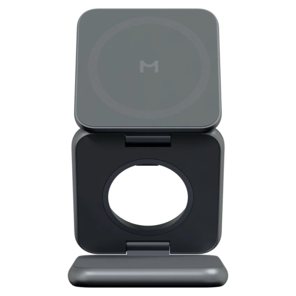 Беспроводное з/у Magssory Fold 3 в 1 с Magsafe. Цвет: полночь
