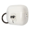 Чехол Lagerfeld NFT Karl для Airpods Pro 2 TPU с кольцом. Цвет: прозрачный