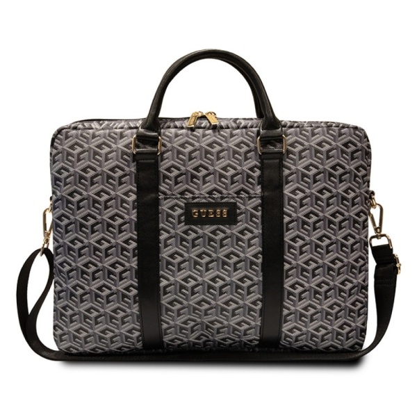 Сумка Guess для ноутбуков 15-16" G CUBE Bag. Цвет: черный