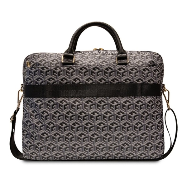 Сумка Guess для ноутбуков 15-16" G CUBE Bag. Цвет: черный
