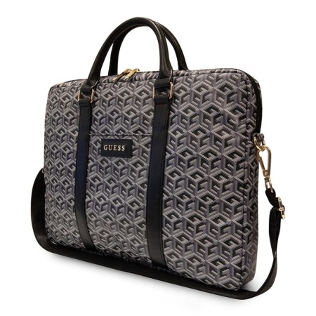 Сумка Guess для ноутбуков 15-16" G CUBE Bag. Цвет: черный