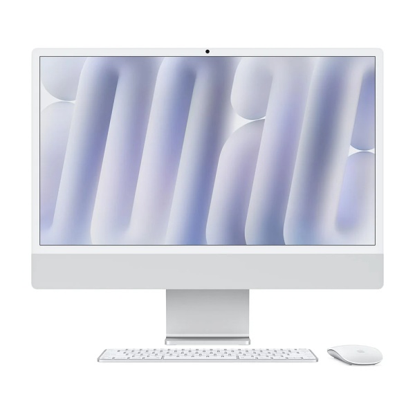Apple iMac 24" (M4, 2024) 8/8 16 ГБ / 256 ГБ SSD Цвет: Серебристый