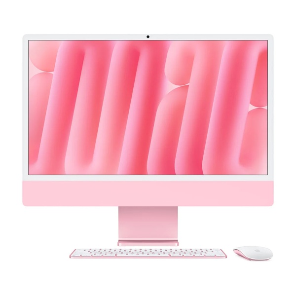 Apple iMac 24" (M4, 2024) 8/8 16 ГБ / 256 ГБ SSD Цвет: Розовый
