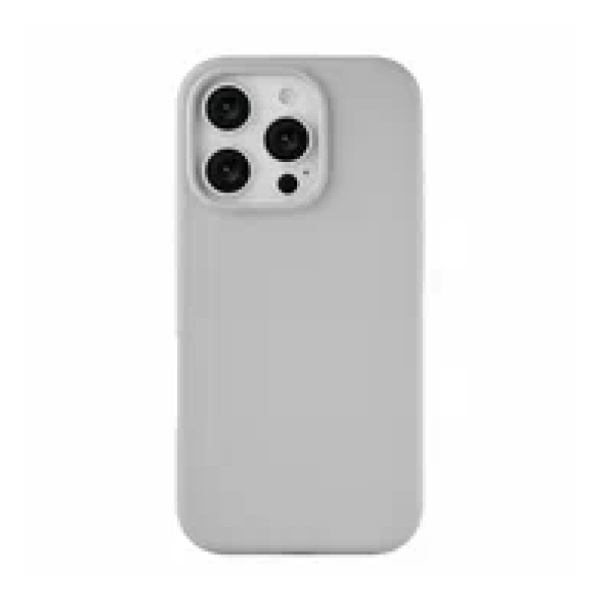 Чехол защитный uBear Touch Mag Case для iPhone 16 Pro. Цвет: светло-серый