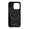 Чехол защитный Magssory Kevlar с MagSafe для iPhone 15 Pro. Цвет: чёрный