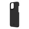 Чехол защитный Magssory Kevlar с MagSafe для iPhone 15 Pro. Цвет: чёрный