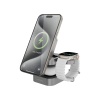 Беспроводное з/у EnergEA MagCube 3in1 magnetic wireless foldable charger 15 Вт. Цвет: серый