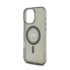 Чехол Guess PC/TPU Diamond Rhinestone Circle MagSafe для iPhone 16 Pro Max. Цвет: черный