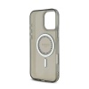 Чехол Guess PC/TPU Diamond Rhinestone Circle MagSafe для iPhone 16 Pro Max. Цвет: черный