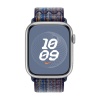 Спортивный ремешок Nike для Apple Watch 45мм. Цвет: синий/оранжевый
