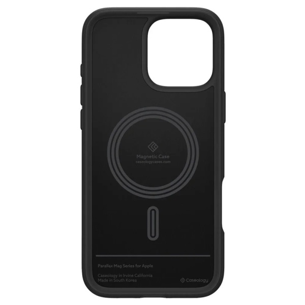 Чехол Spigen Caseology Parallax MagSafe для iPhone 16 Pro. Цвет: черный