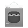 Чехол UNIQ Lino для AirPods 4, силикон. Цвет: серый