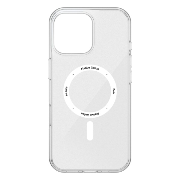 Чехол защитный Native Union с MagSafe для iPhone 16 Pro. Цвет: прозрачный