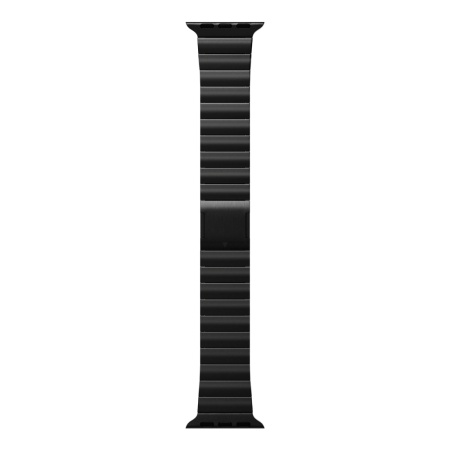 Ремешок из нержавеющей стали Lyambda Premium Canopus для Apple Watch 42/44/45/49мм. Цвет: черный