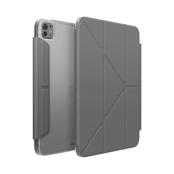 Чехол Uniq Camden Click для Apple iPad Pro 11" (2024). Цвет: серый