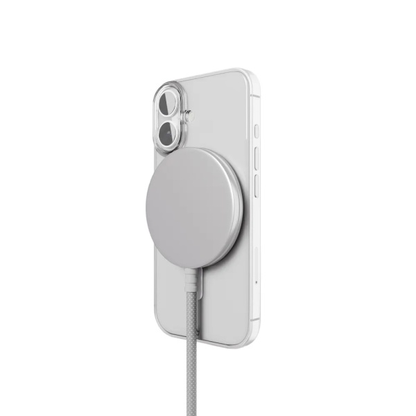 Чехол защитный vlp puro case для iPhone 16. Цвет: прозрачный