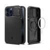 Чехол SPIGEN OPTIK ARMOR MagSafe для iPhone 15 Pro Max. Цвет: черный