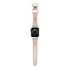 Ремешок силиконовый Hello Kitty Liquid silicon Kitty Head для Apple Watch 38мм/40мм. Цвет: бежевый