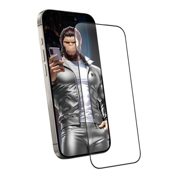 Защитное стекло BlueO Narrow border Anti-Static для iPhone 16/15